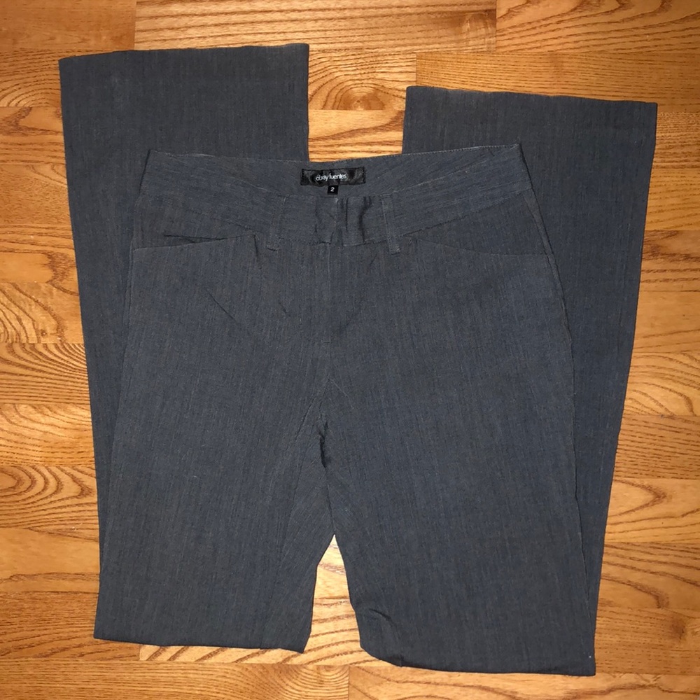 Grey dress pants
